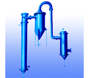 【BM系列薄膜蒸發(fā)器】　　本薄膜蒸發(fā)器機組由蒸發(fā)器、汽液分離器、預熱器三個部件和一只簡易分離器組成，蒸發(fā)器為升膜式列管換熱器。該蒸發(fā)器具有生產能力大、效率高、物料受熱時間短等特點，適用于制藥、食品、化工等行業(yè)的稀溶液濃縮，本設備與物料接觸部分均采用不銹鋼制造，具有良好的耐腐蝕性能，經久耐用，符合藥品衛(wèi)生要求。注：其中高位槽、轉子流量計、疏水器、工藝閥門、管道由用戶自理。如需代辦，在簽合同時注明。
